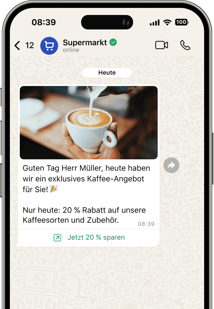WhatsApp-Kampagnen für Sonderaktionen
