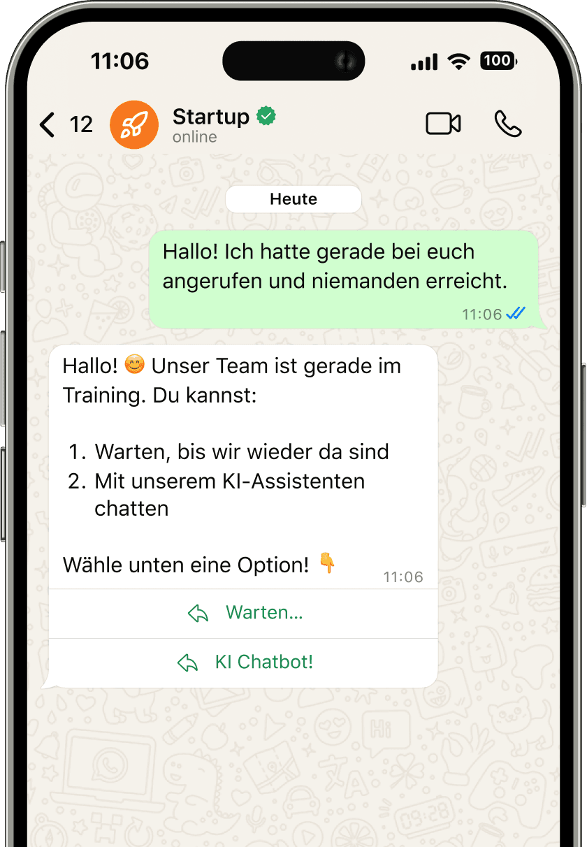 Automatisierter Kundenservice