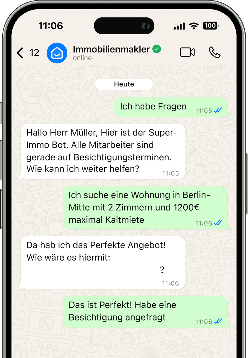 24/7-Erreichbarkeit mit KI-Agenten