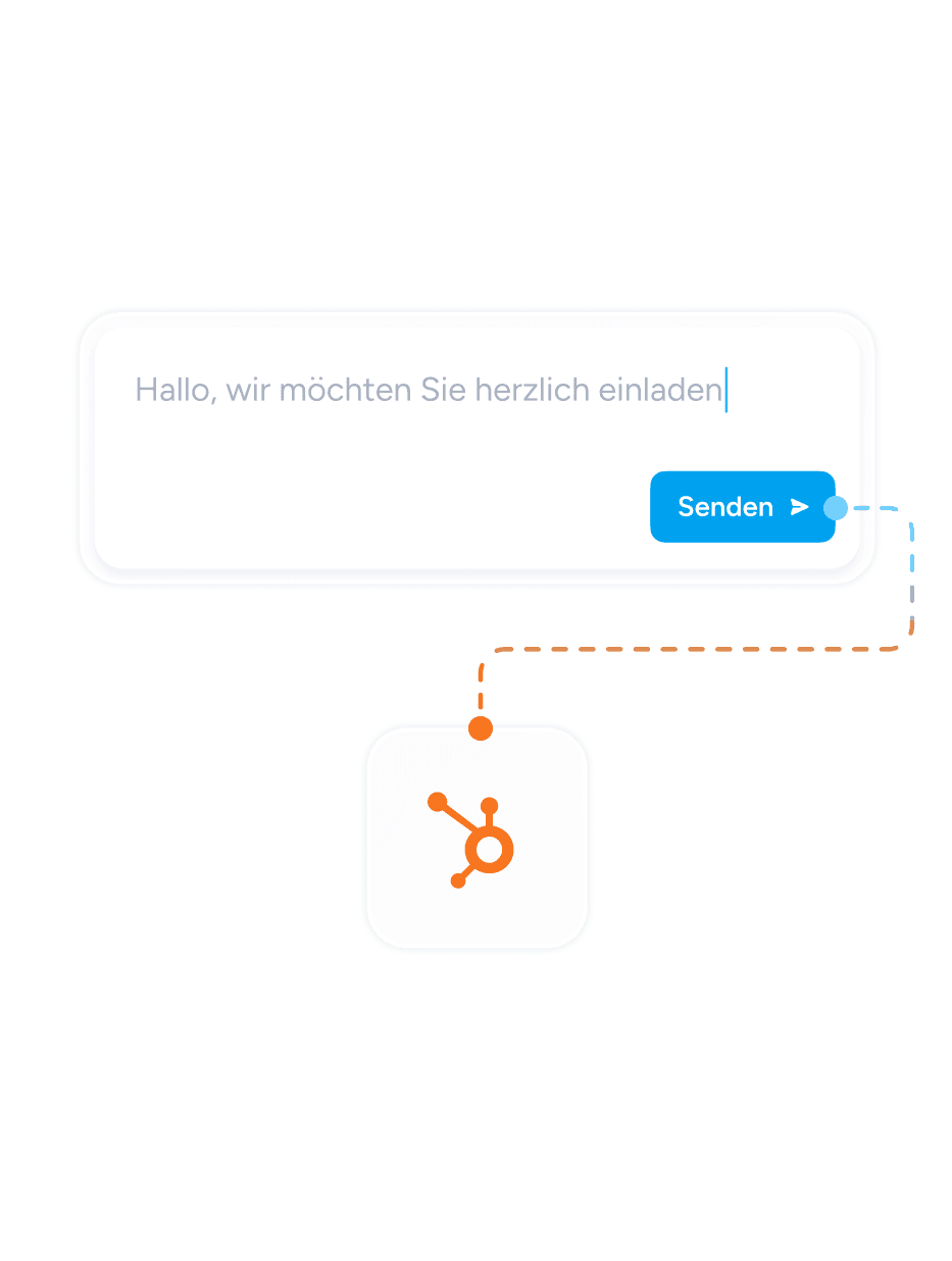 Integration mit zahlreichen Tools wie HubSpot