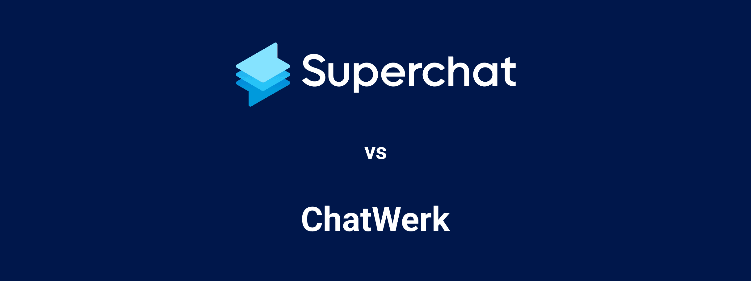 Superchat Vergleich - ChatWerk Alternative Hero