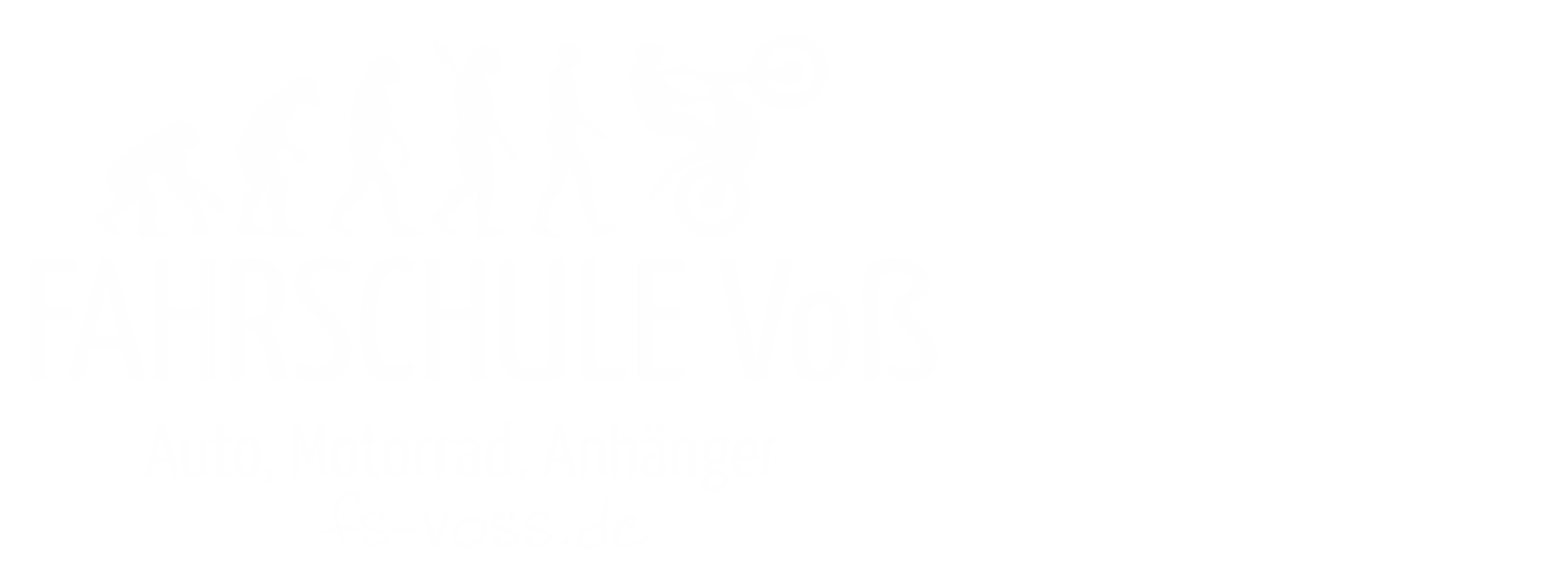 Fahrschule Voß Logo hell