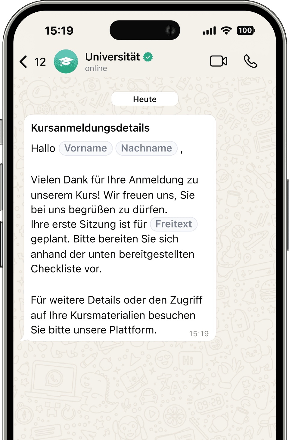 Schneller Support mit WhatsApp-Vorlagen