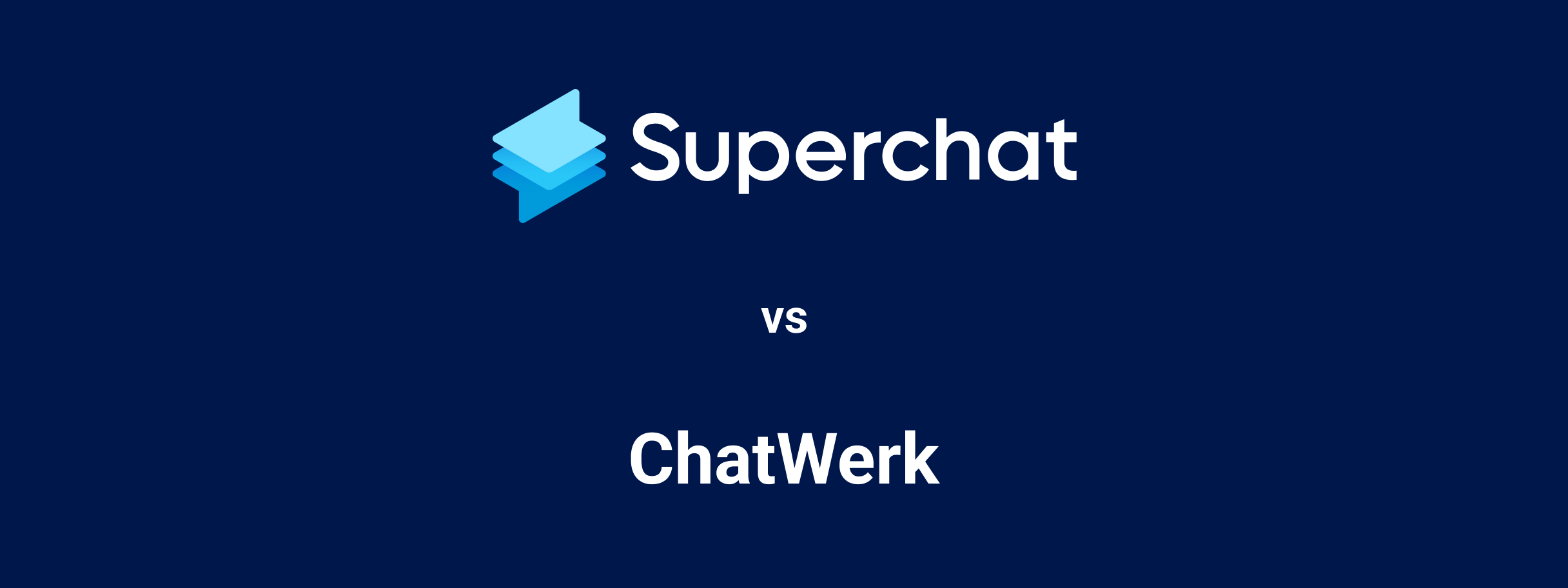 Superchat Vergleich - ChatWerk Alternative Hero