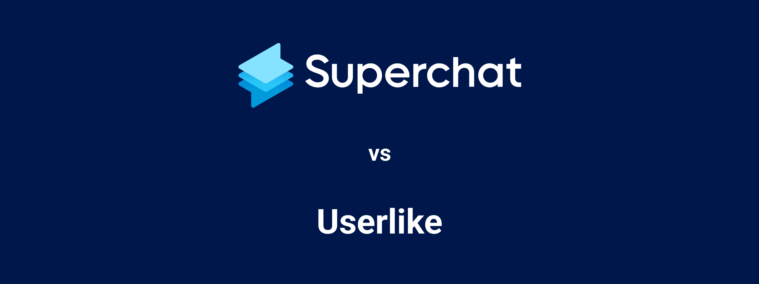Superchat Vergleich: Userlike Alternative Hero
