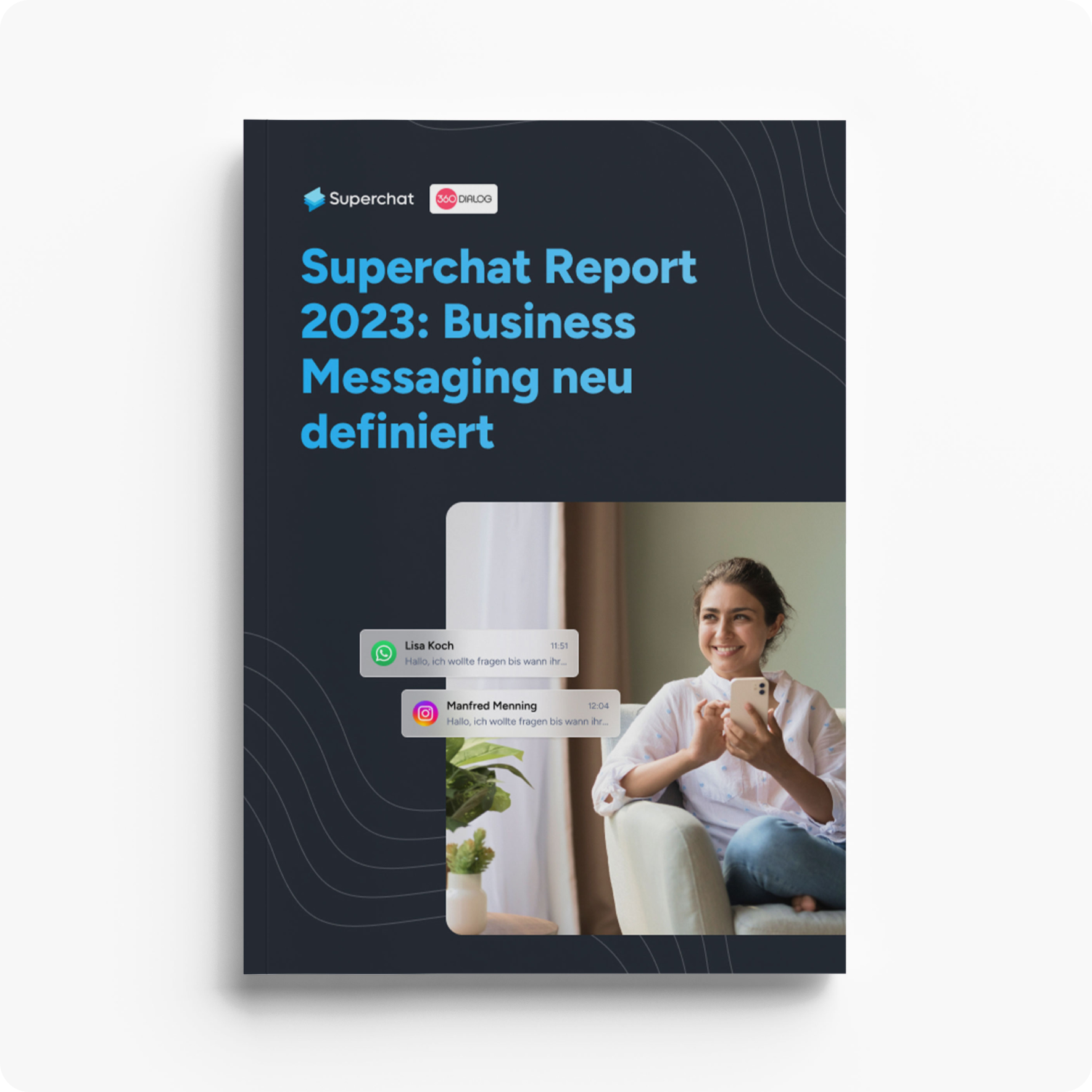 Titelbild Superchat Messaging Report 2023