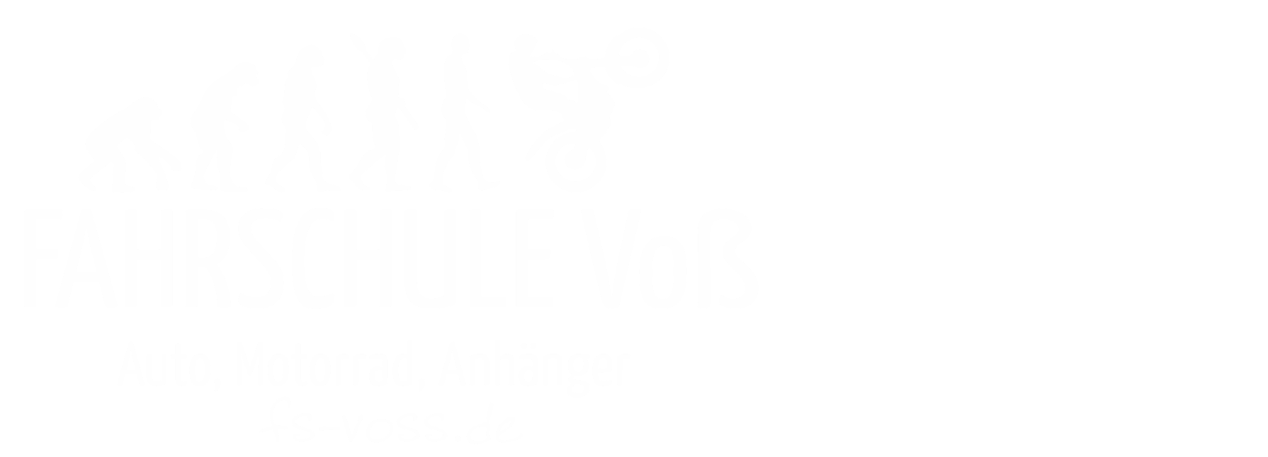 Fahrschule Voß Logo hell