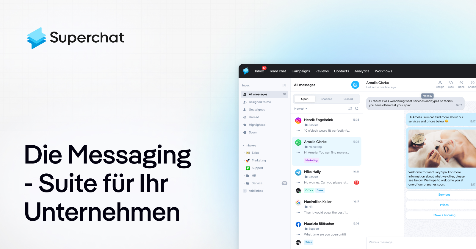 Team Chat fuer Unternehmen